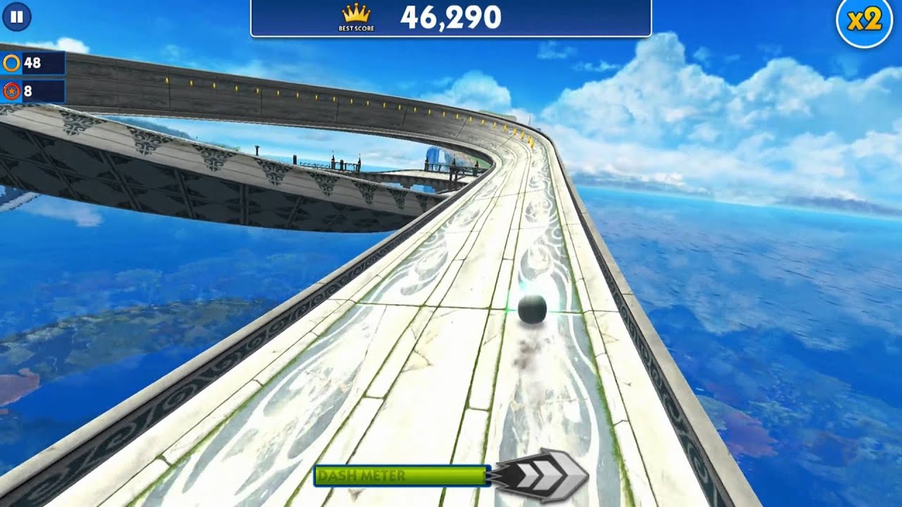 Sonic Dash (PC): Silver Gameplay (Significant Sonic Dash Update)