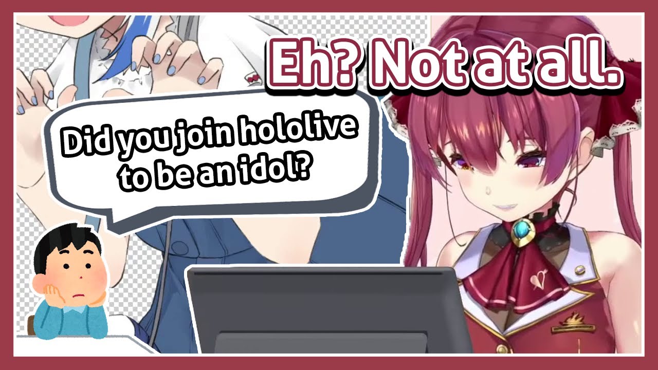 Marine talks about why She joined hololive