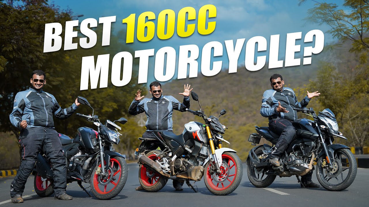 TVS Apache RTR 160 4V vs Yamaha MT-15 V2.0 vs Bajaj Pulsar NS160 | Kaunsi Hai Best 160cc Motorcycle?