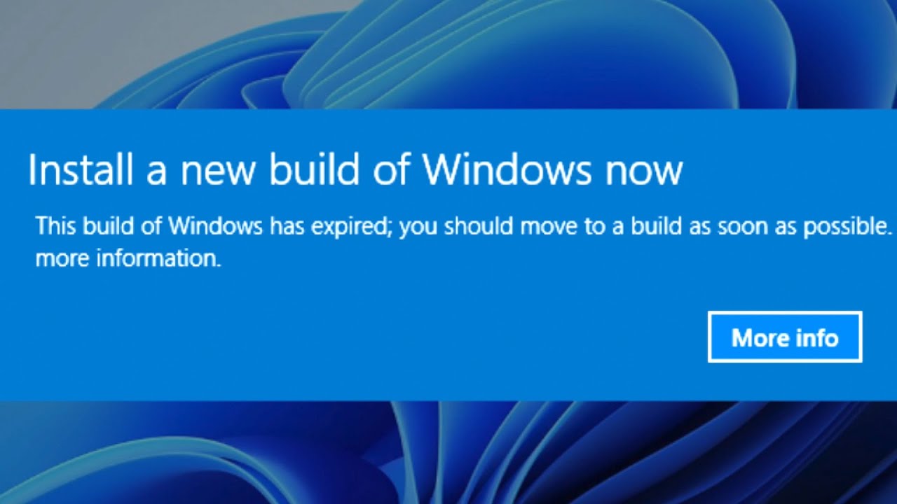 What happens when Windows betas expire?