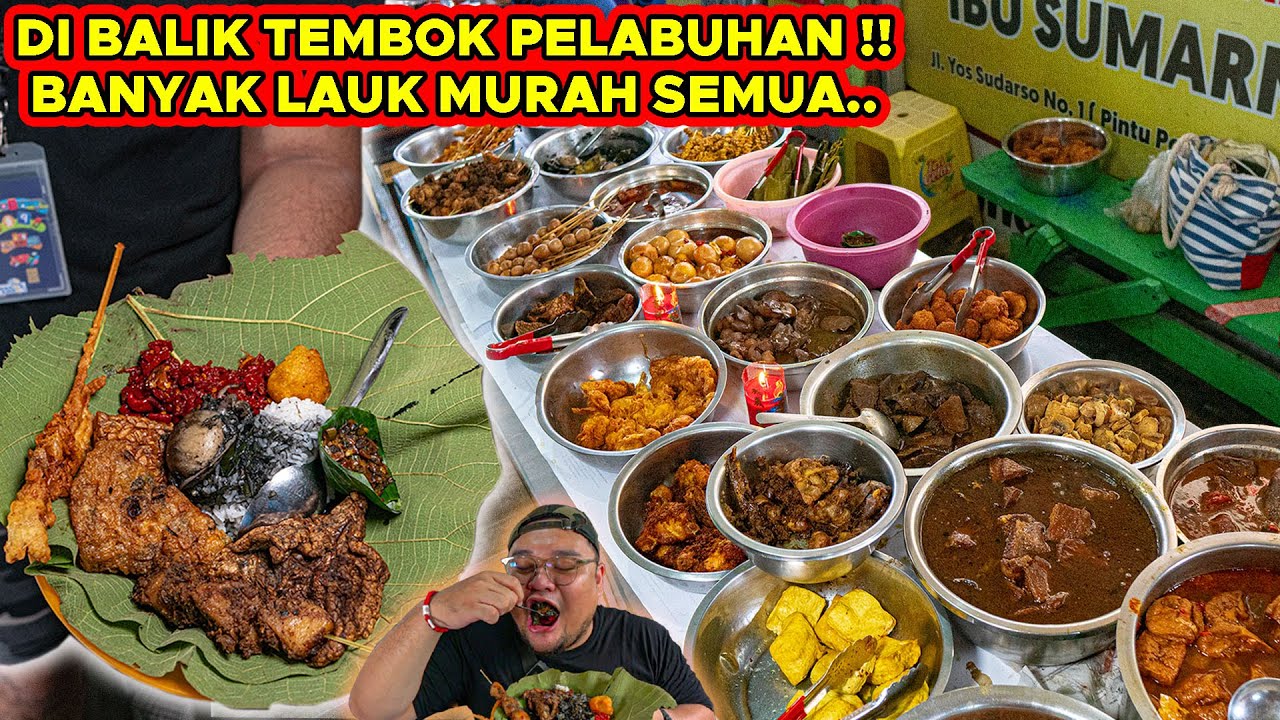DIBALIK TEMBOK PELABUHAN!! BANYAK LAUK DIJUAL MURAH SEMUA..