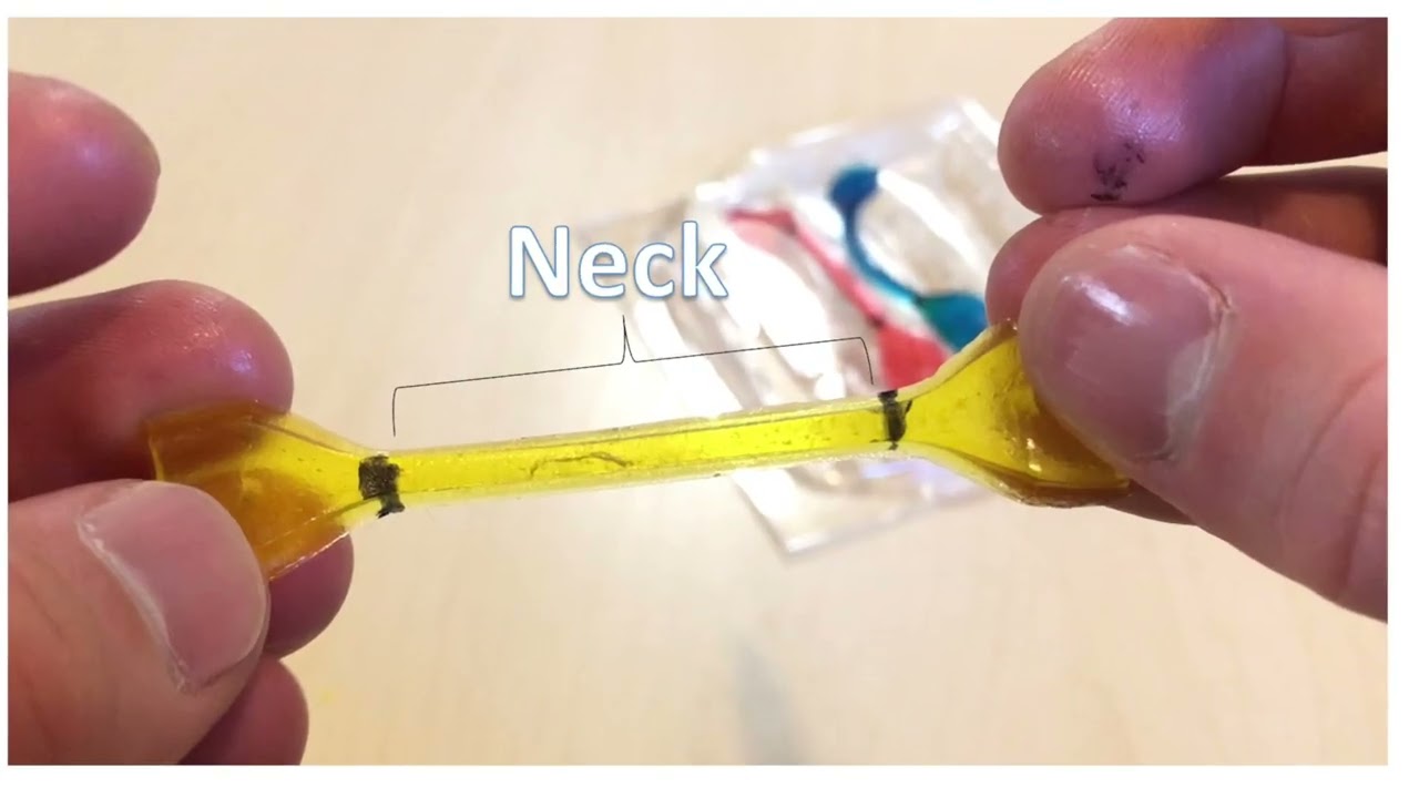 Analyzing Bioplastics: Tensile strength test part 1