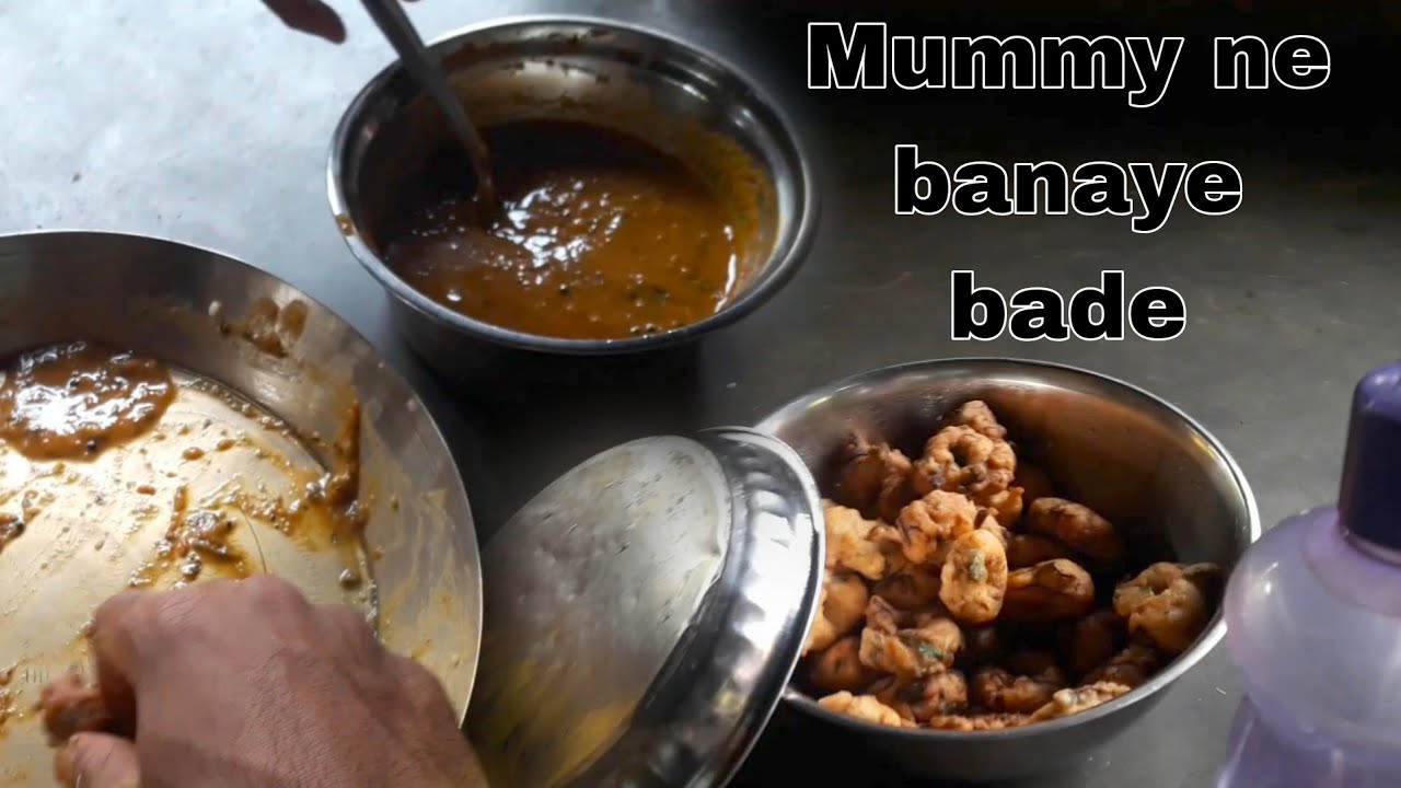 Mummy Ji Ne Banaya Ghar Pe Bade 😋