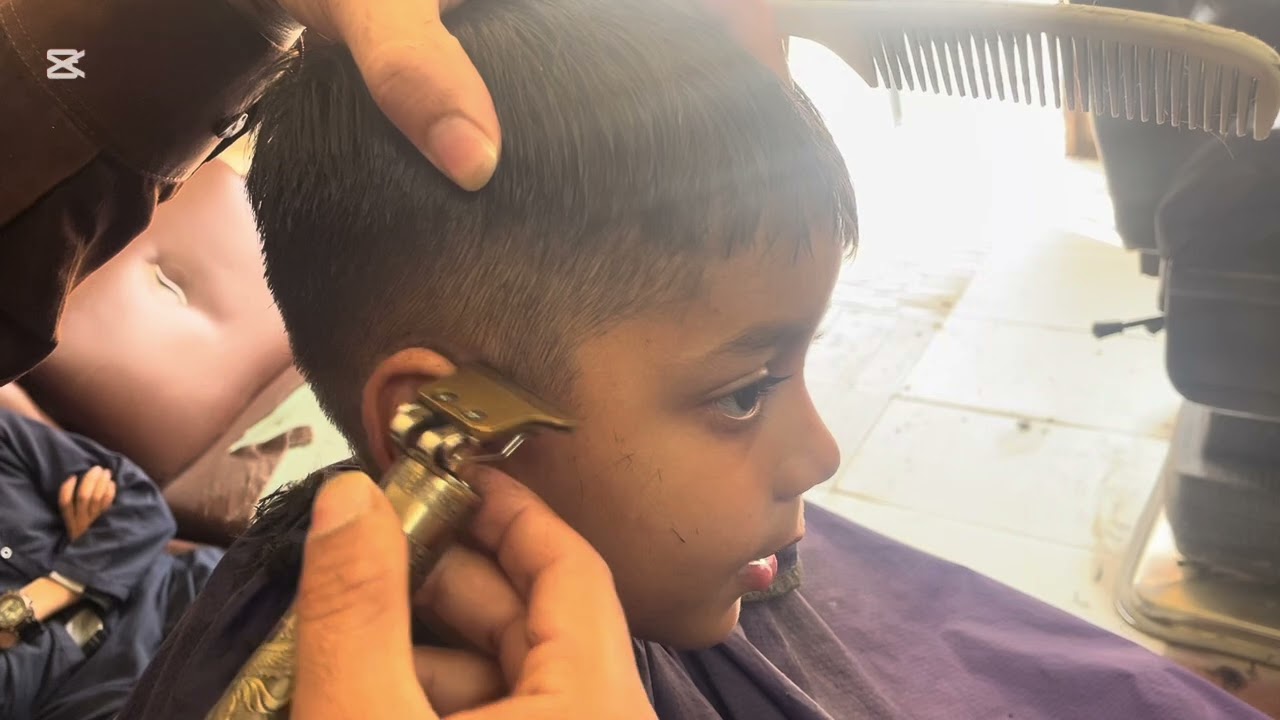 Boys simply haircut step by step 💇🏻‍♂️💇🏻‍♂️