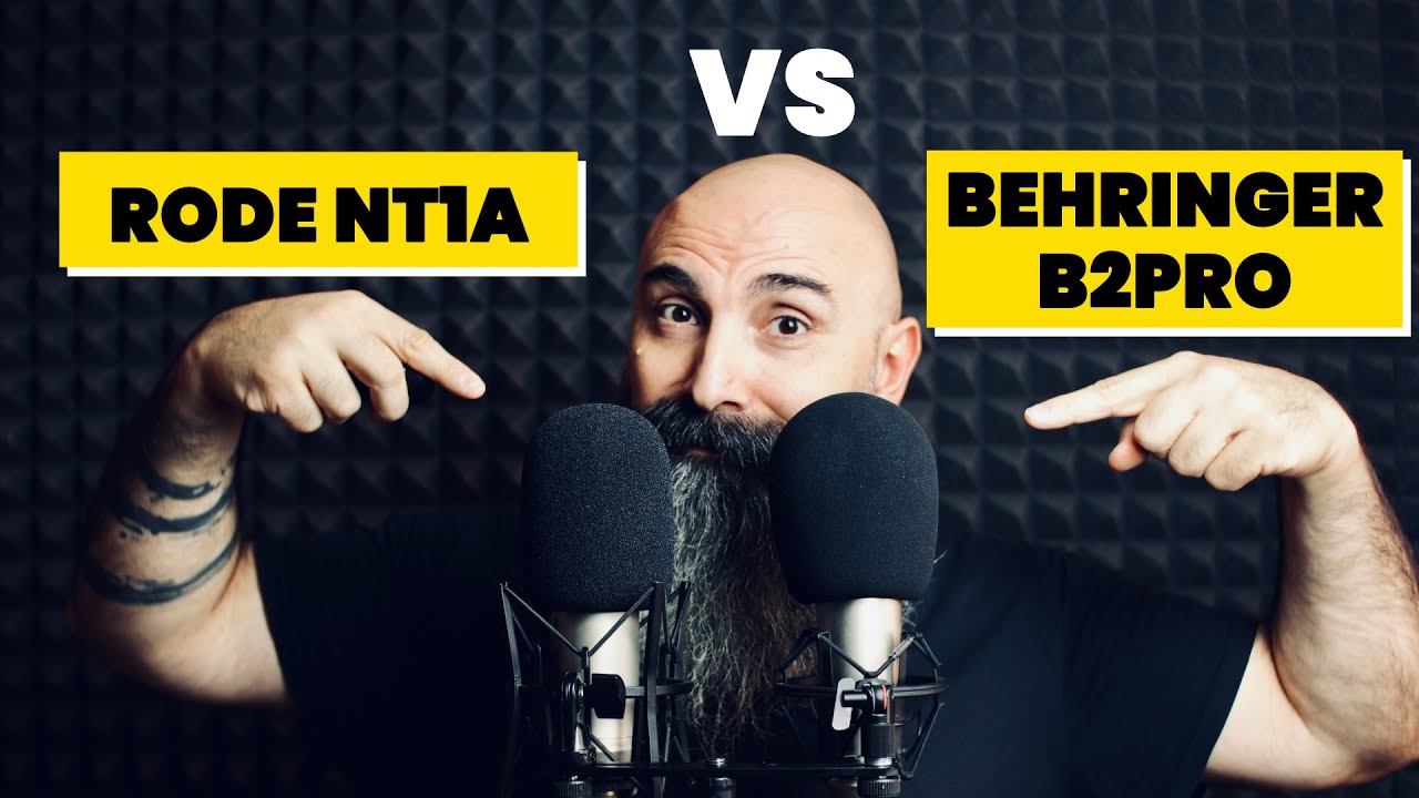 Behringer B2 PRO vs Rode NT1A: microfoni per podcast economici: TEST
