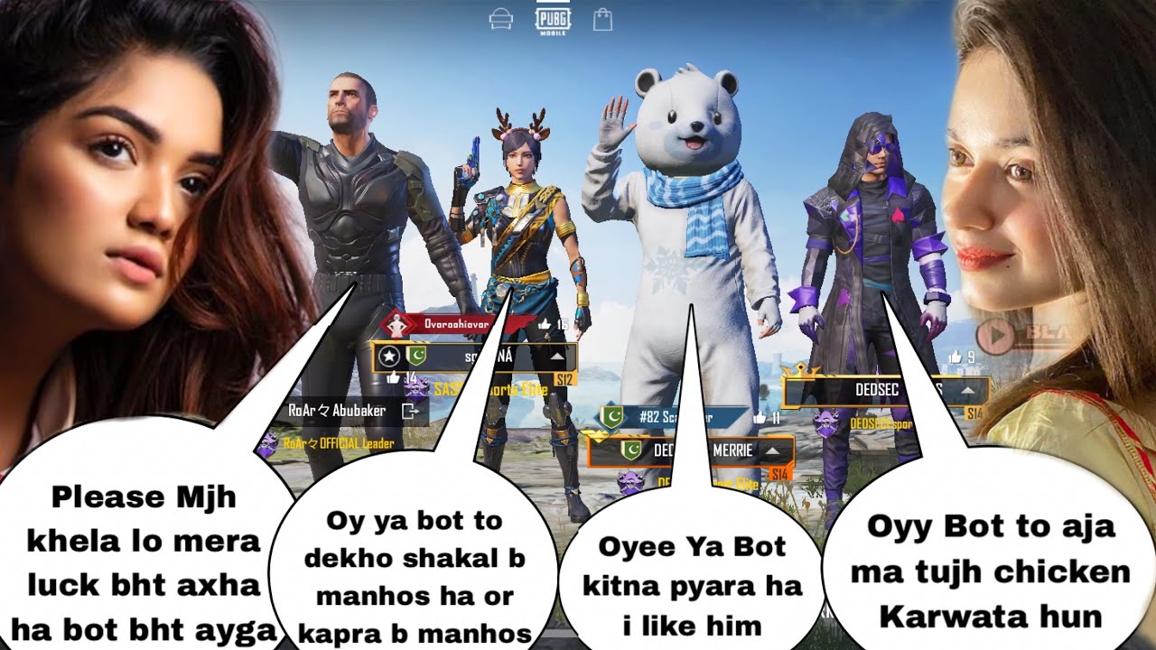 Joining Random Squad of Conqueror Crazy girls👩🏻‍🦳Like a bot🤣| 200k Special Full Fans meet up |