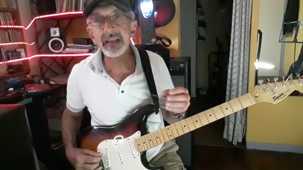 Ideas para puntear sobre cumbia colombiana en guitarra.  Tutorial.