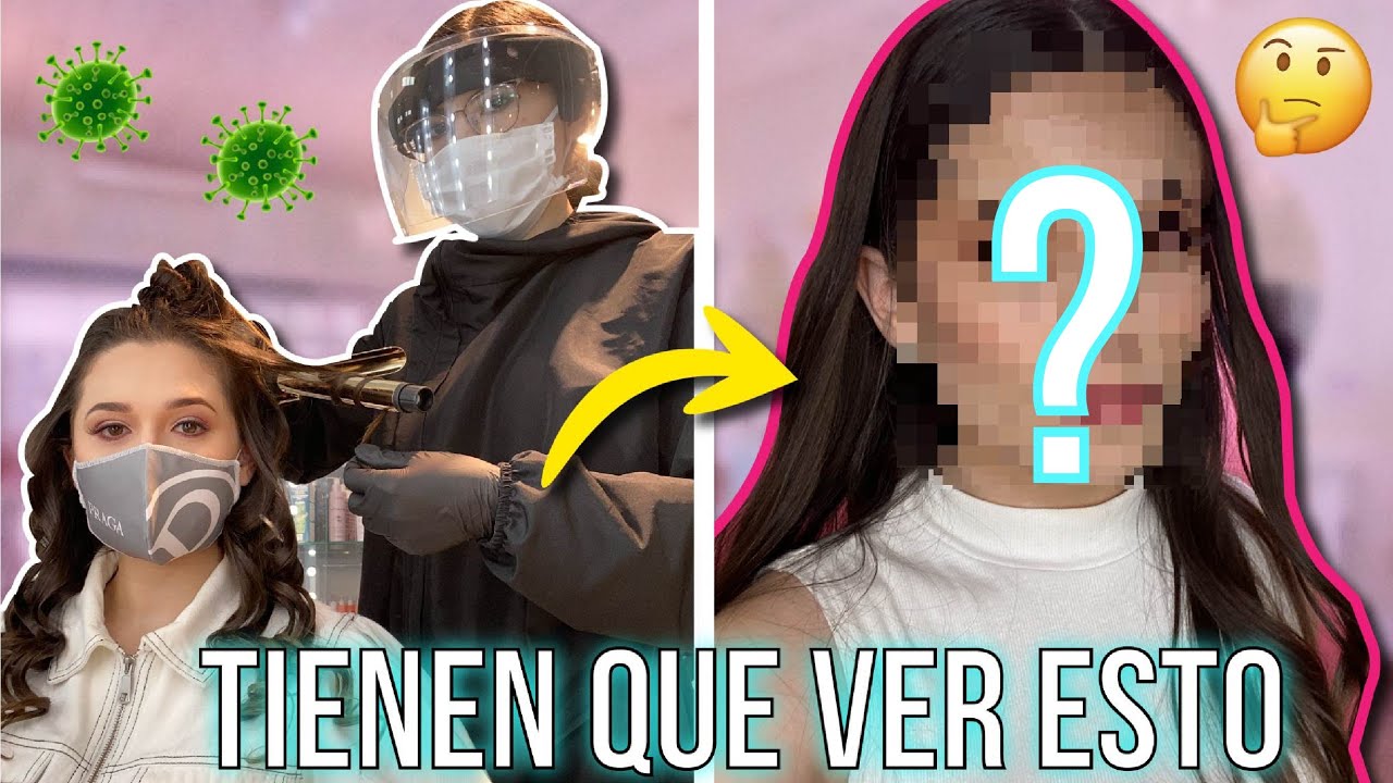 FUI A UN SALON DE BELLEZA EN CUARENTENA *no van a creer lo que me hicieron*