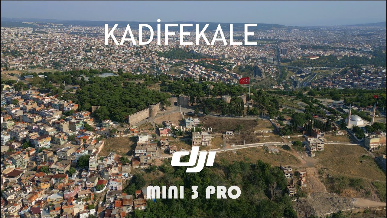 Kadifekale | Drone ile Manzaralar | 4K | İzmir | Türkiye