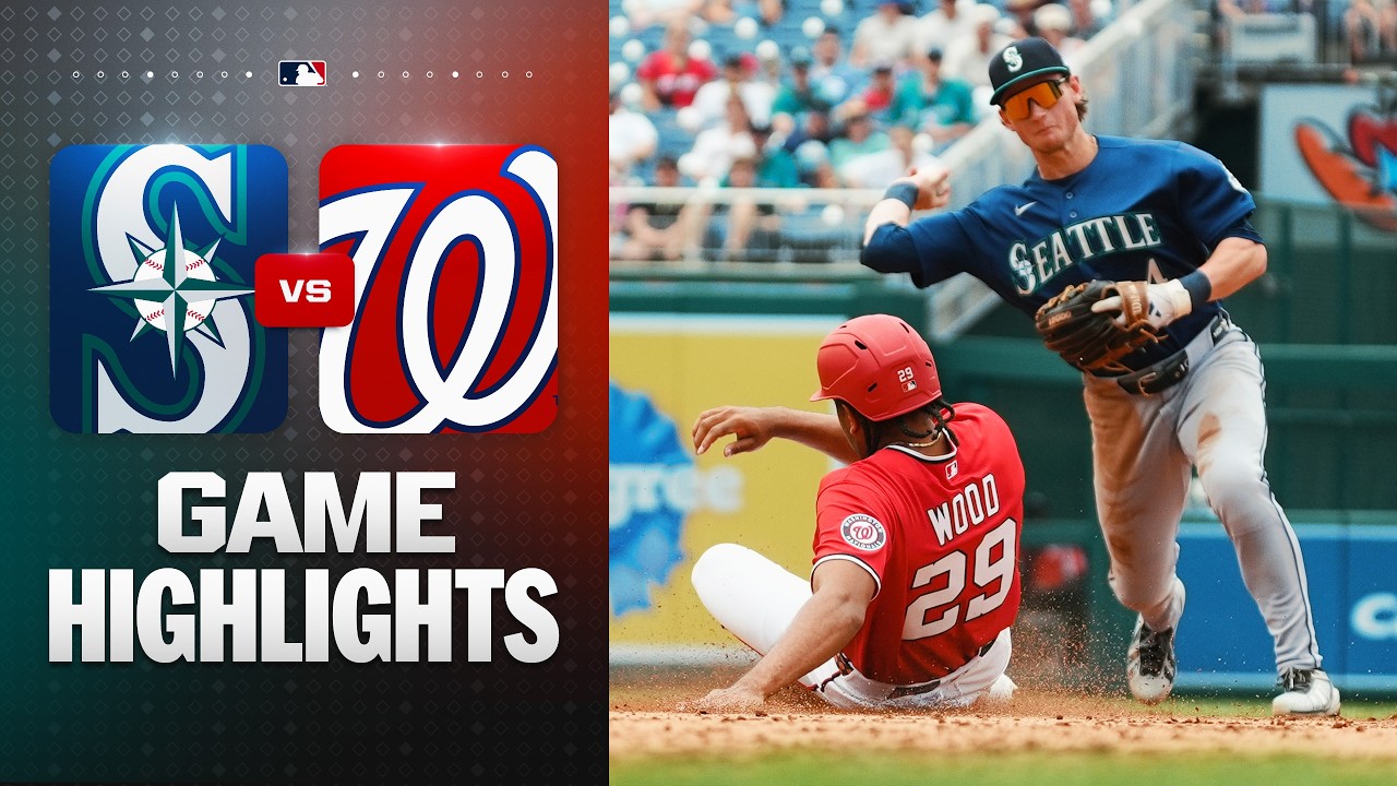 Mariners vs. Nationals Game Highlights (6/14/26) | MLB Highlights