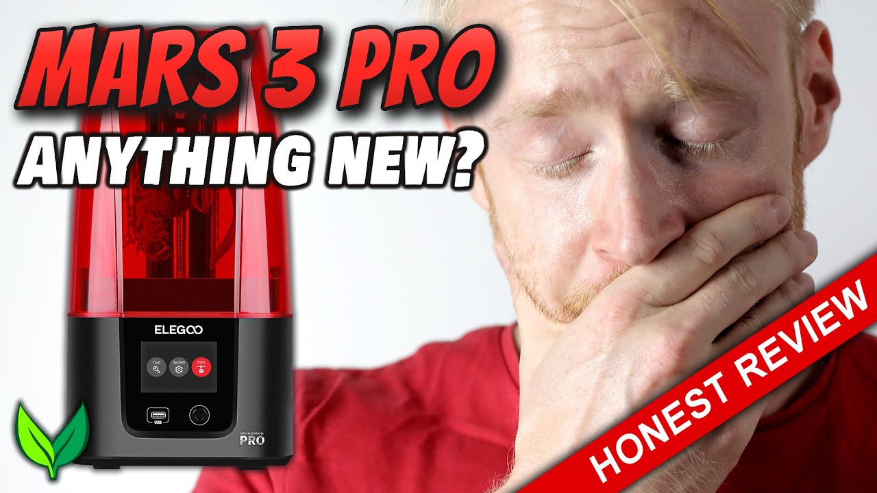 Elegoo Mars 3 Pro resin 3D printer [HONEST REVIEW]