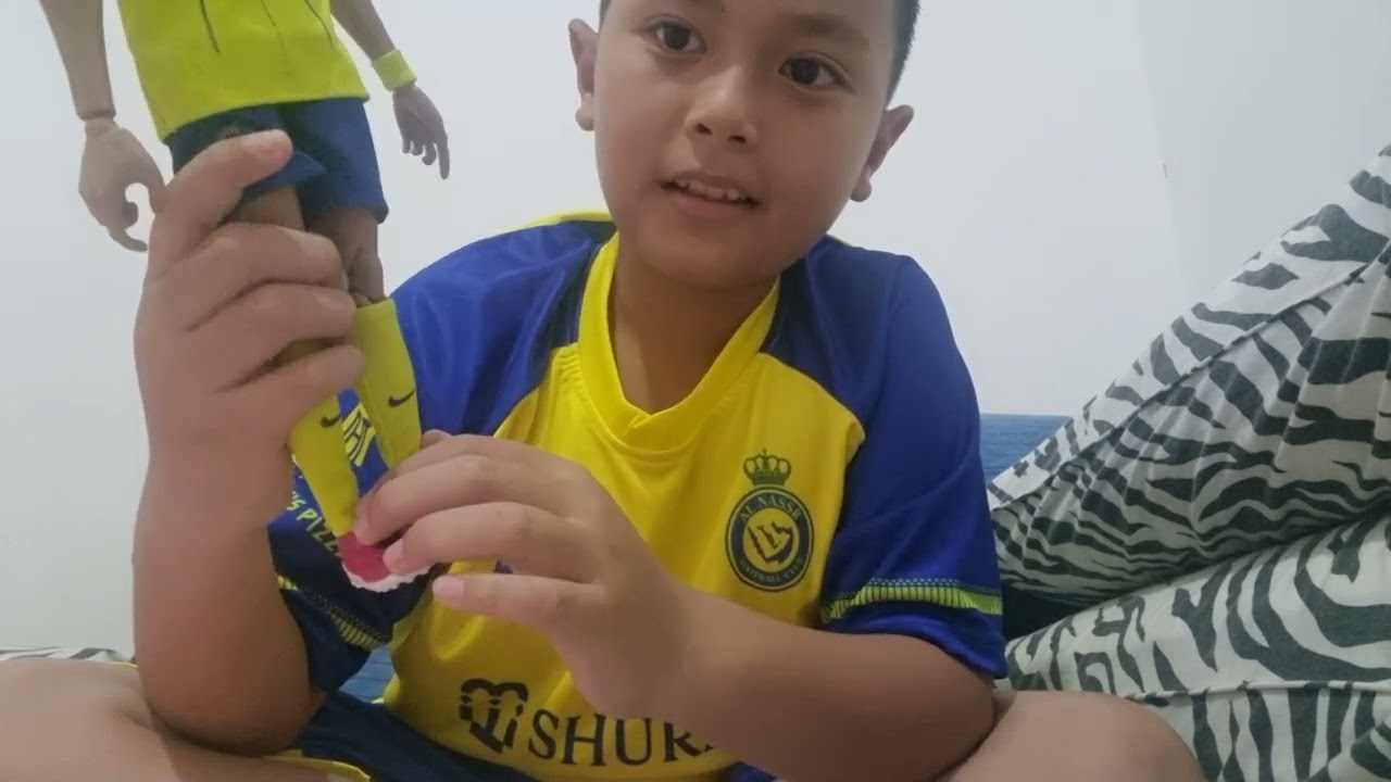review mainan cristiano Ronaldo 😍🥳