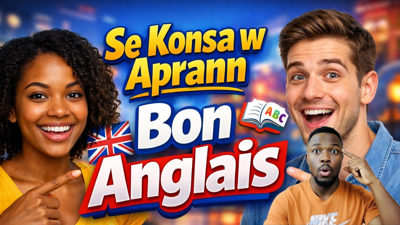 Se Konsa w Aprann Bon Anglais! Kou Sa Pa Gen Parèy. 