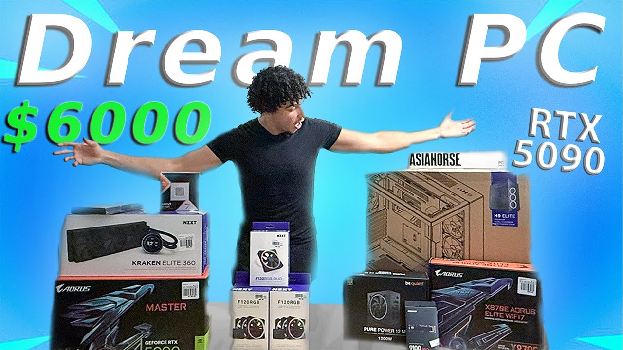 Building My $6000 DREAM Gaming PC