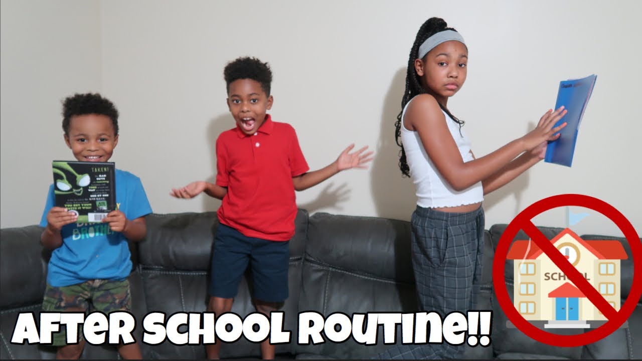 AFTER SCHOOL ROUTINE WITH THE LEE FAM!!