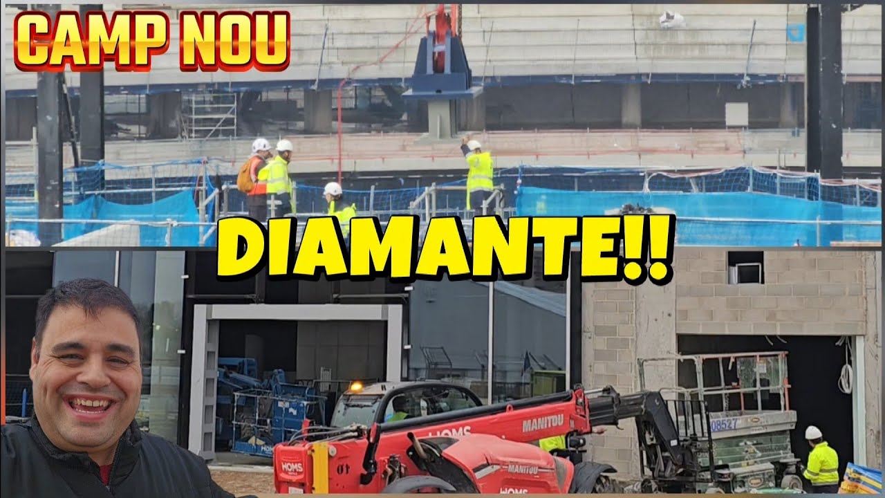🔥AVANCES EN LA  FUTURA TIENDA. Obras em el Camp Nou. 