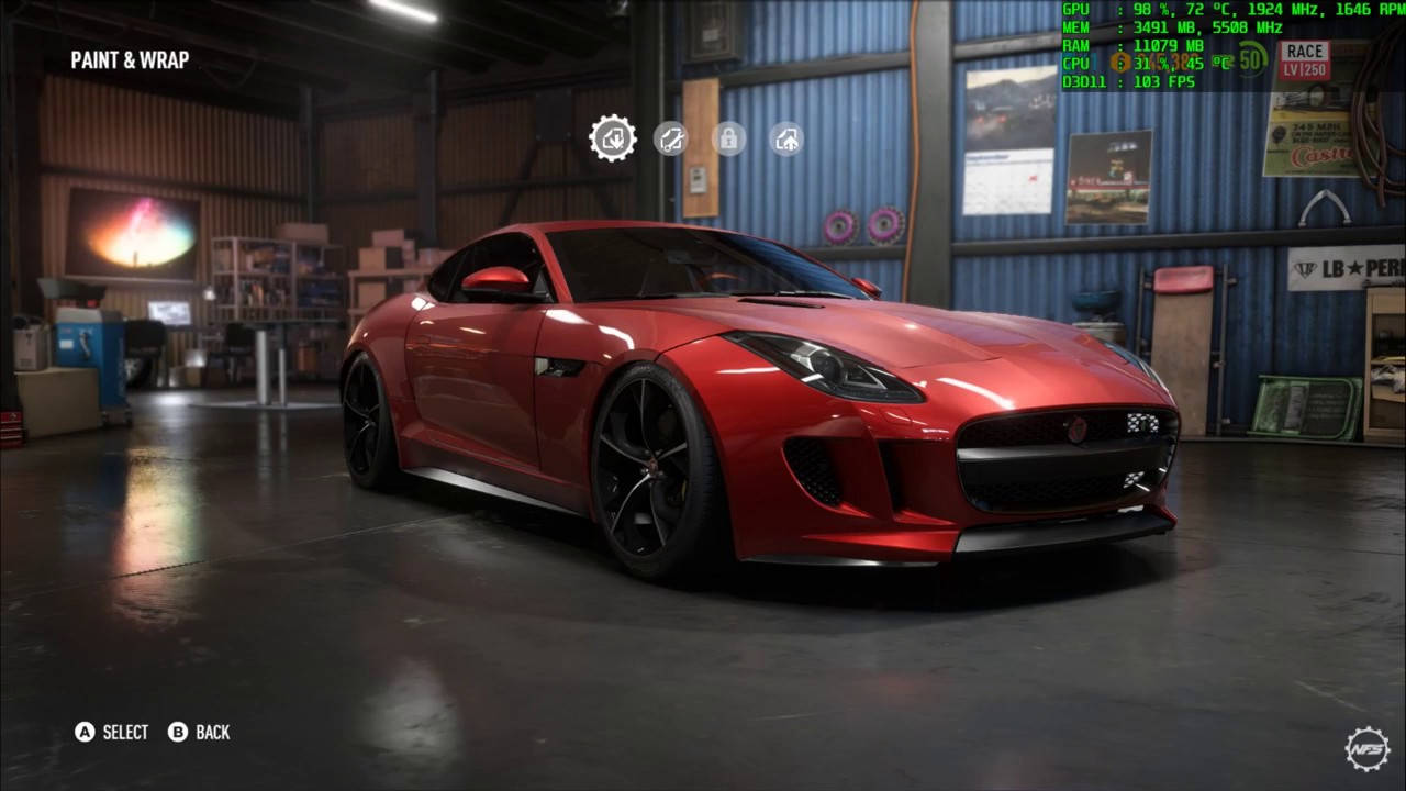 Need For Speed Payback - Jaguar F-Type R Coupe - Buy, Drive, Customize, Performance Mods, and Race