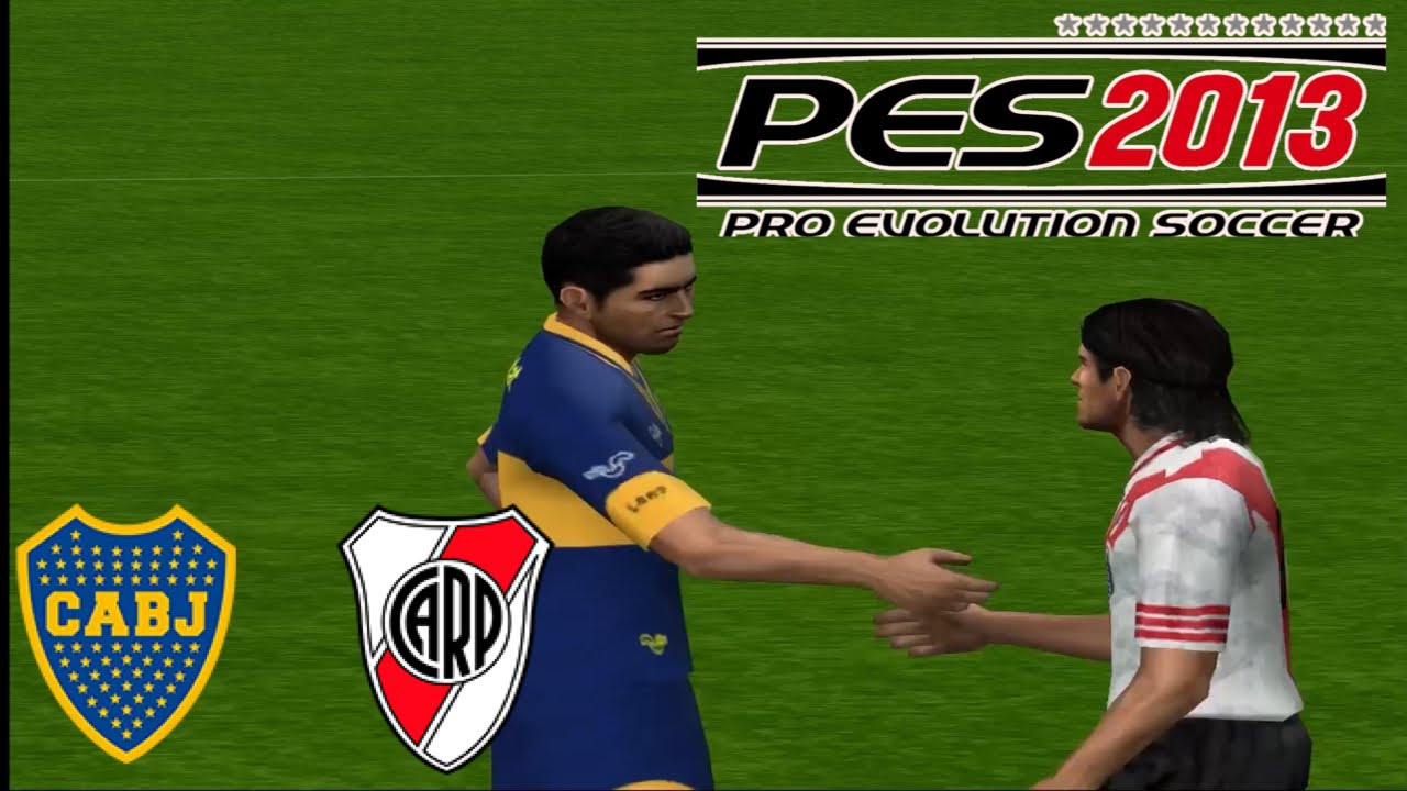 PES 2013 : PES do Bau 2017 (PS2) Boca Juniors 93/97 v River Plate 96/99