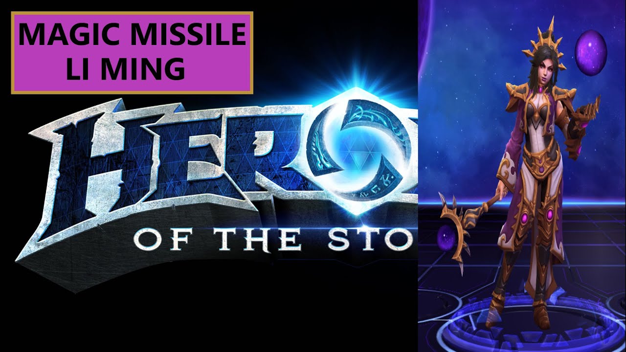 Heroes of the Storm: Magic Missile Li Ming