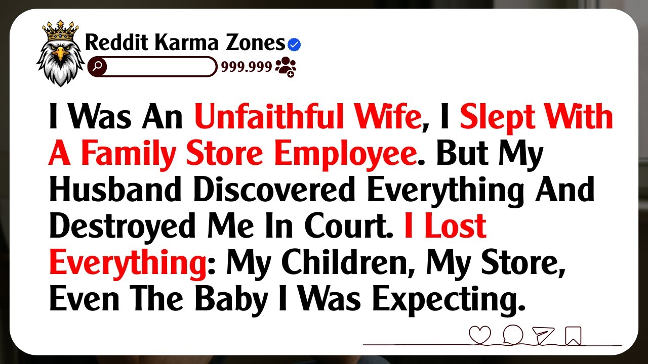 I Was An Unfaithful Wife, I Slept With A Family Store Employee. But My Husband Discovered...
