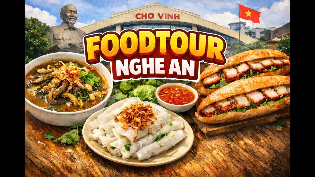 VLOG #4 | Tập làm Food Reviewer , thưởng thức đặc sản Nghệ An