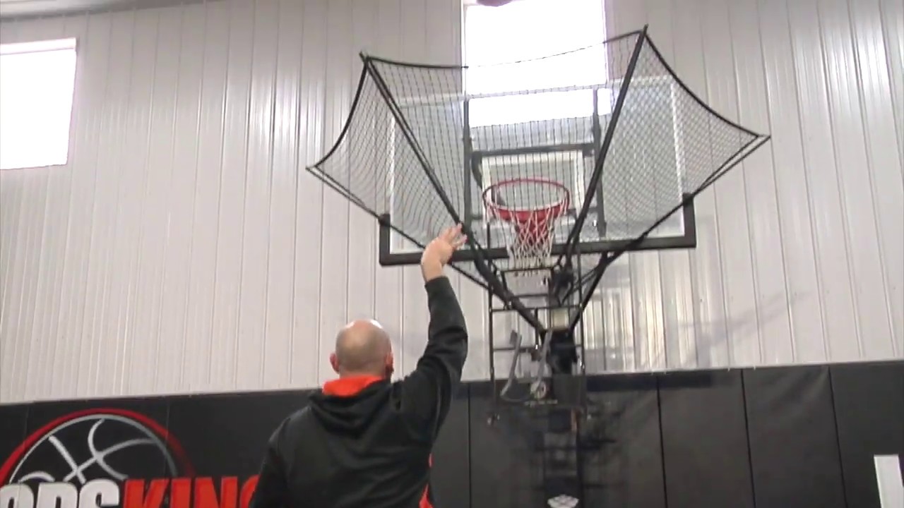Fun & Competitive Basketball Shooting Drills w/ the iC3 Basketball Shot Rebounder