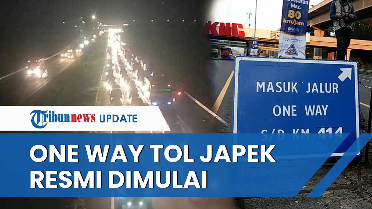 Sistem One Way di Tol Jakarta Cikampek sampai Kalikangkung Resmi Diterapkan, Begini Kondisi Arusnya