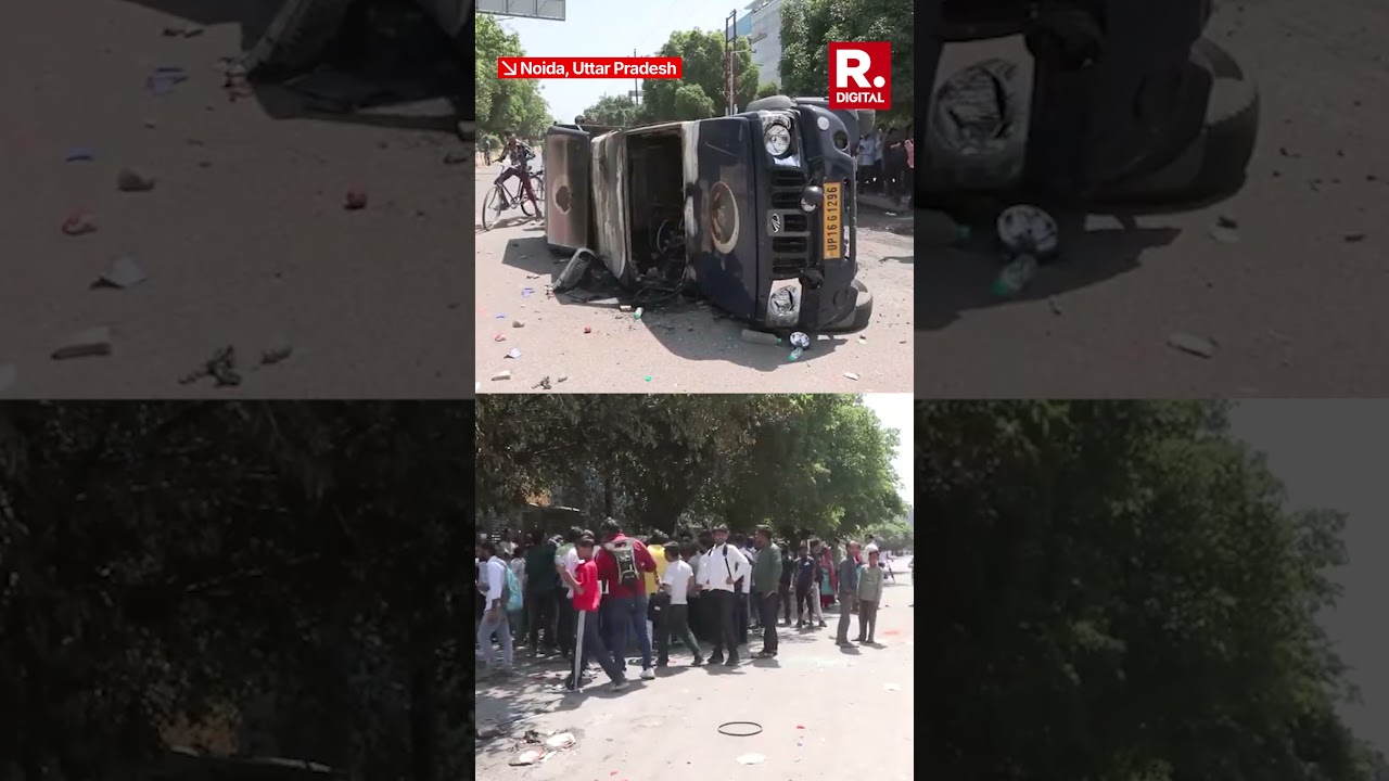 Aftermath of Violent Salary Protest in Noida Phase 2