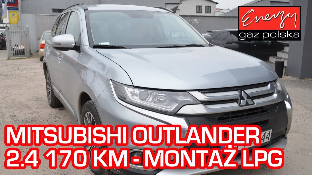 Montaż LPG Mitshubishi Outlander 2.4 170 KM 2015 rok w Energy Gaz Polska na auto gaz BRC SQ 32!