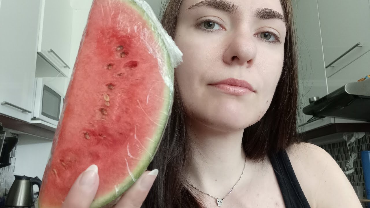 ASMR- En mathaul på svenska🍉(in swedish)