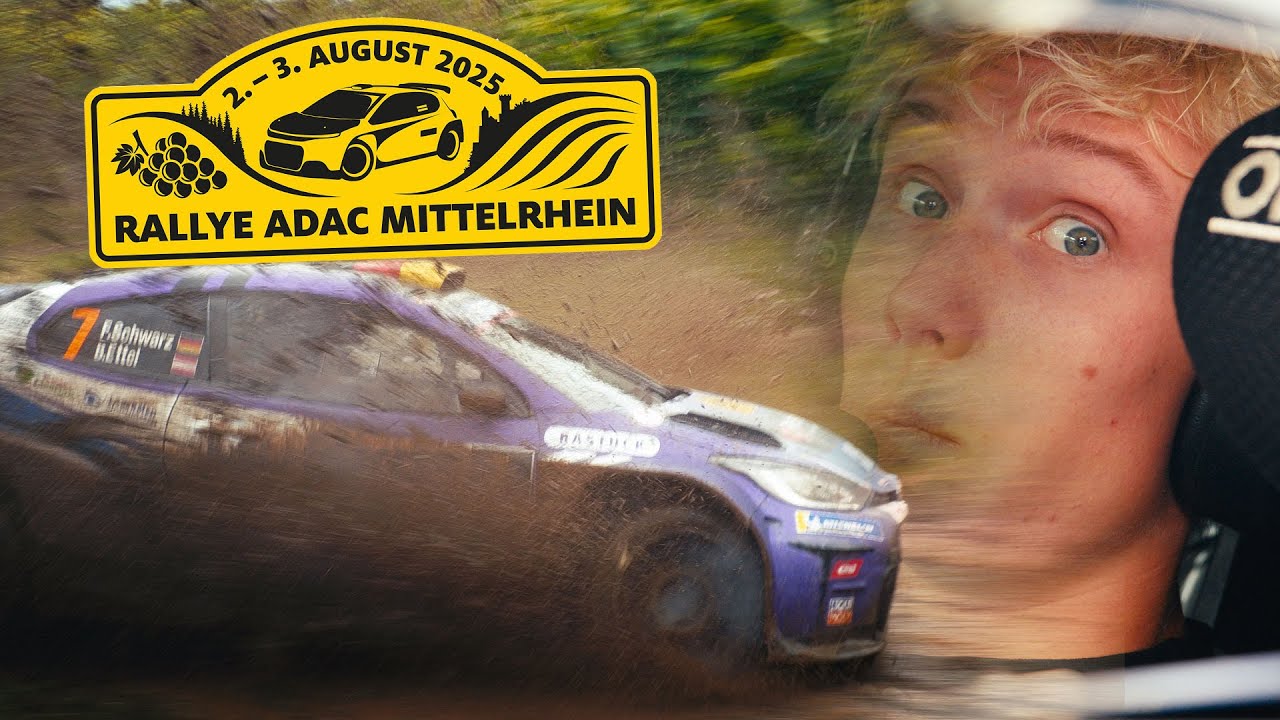 German Tarmac, German Rain! 🇩🇪🌧️🐗 Rally Mittelrhein 2025 Vlog 🏁