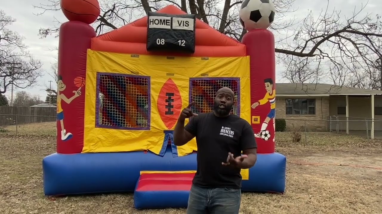The Ultimate Sports Bounce House!