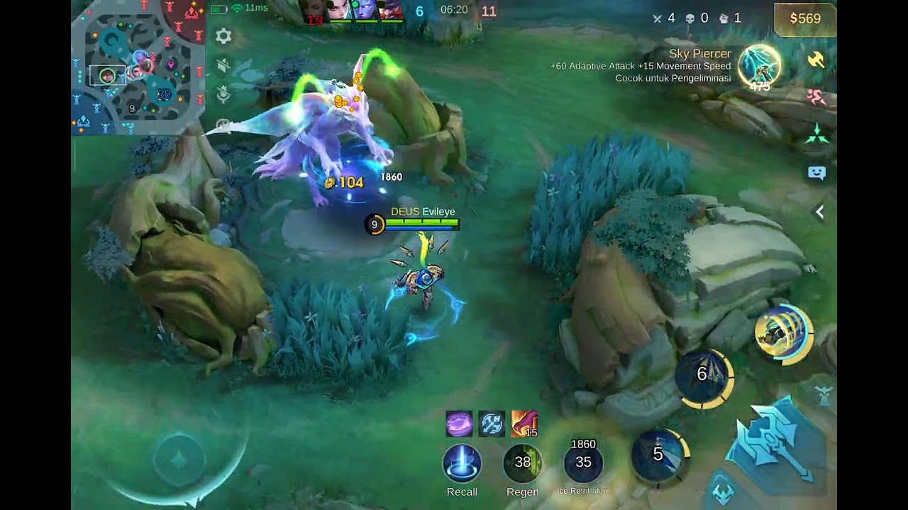Hayper Maret gusion 