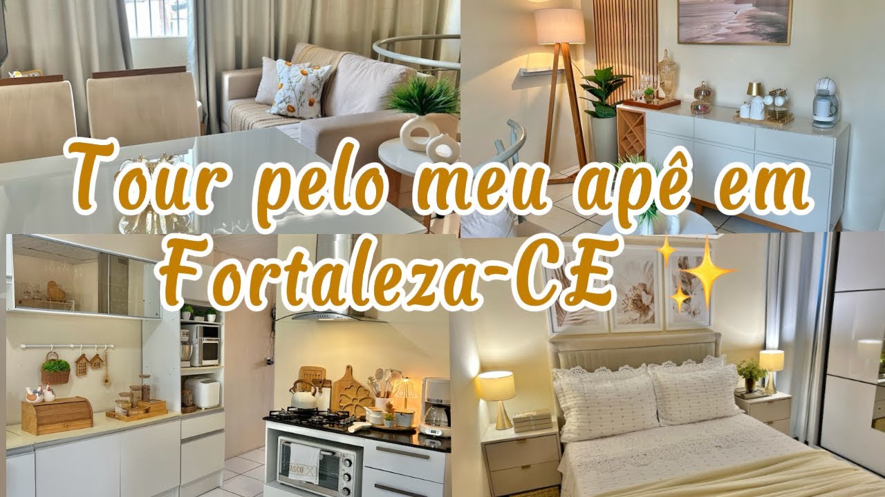 Tour pelo meu apê em Fortaleza Ceará 😍Sou pernambucana 🥰 e moro aqui a três anos no Ceará 