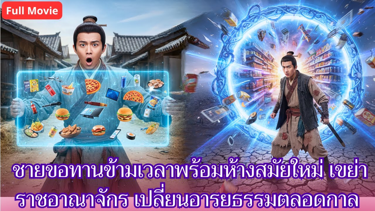[ซีรีส์จีน] ชายขอทานข้ามเวลาพร้อมห้างสมัยใหม่ เขย่าราชอาณาจักร เปลี่ยนอารยธรรมตลอดกาล