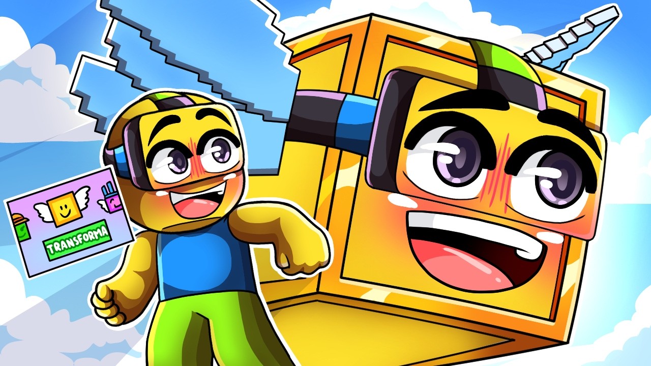 ME CONVIERTO EN MI PROPIO LUCKY BLOCK SECRETO en Roblox