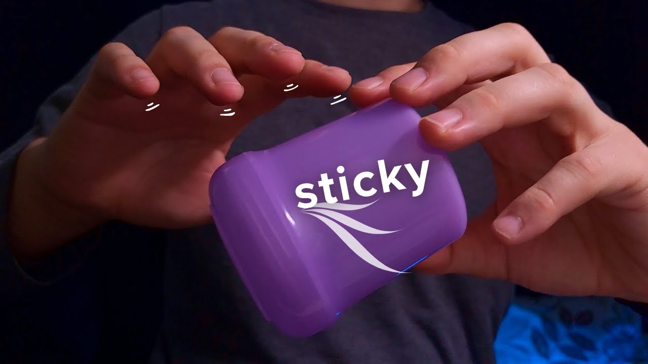 THIS Sticky ASMR Tapping WILL MAKE YOU SLEEP NOW!  | NO TALKING