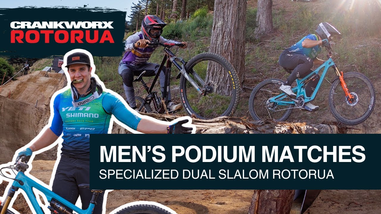 SPECIALIZED DUAL SLALOM ROTORUA | MEN'S PODIUM MATCHES