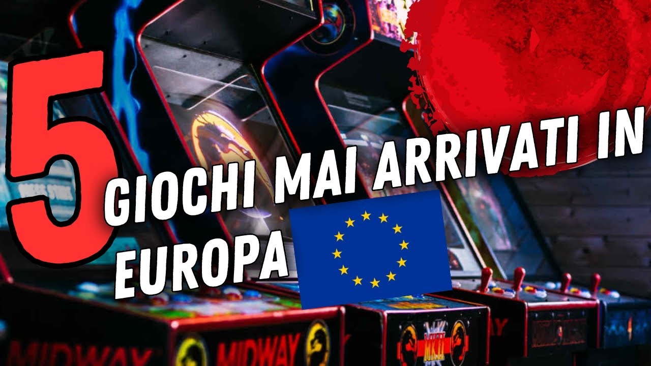 5 giochi MAI usciti in EUROPA / giochi veramente STRANI ma bellissimi! #videogiochi #top5