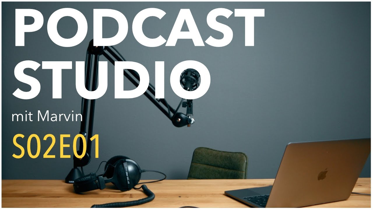 Welches EQUIPMENT brauchst du für deinen PODCAST? (Podcast Studio S02E01)
