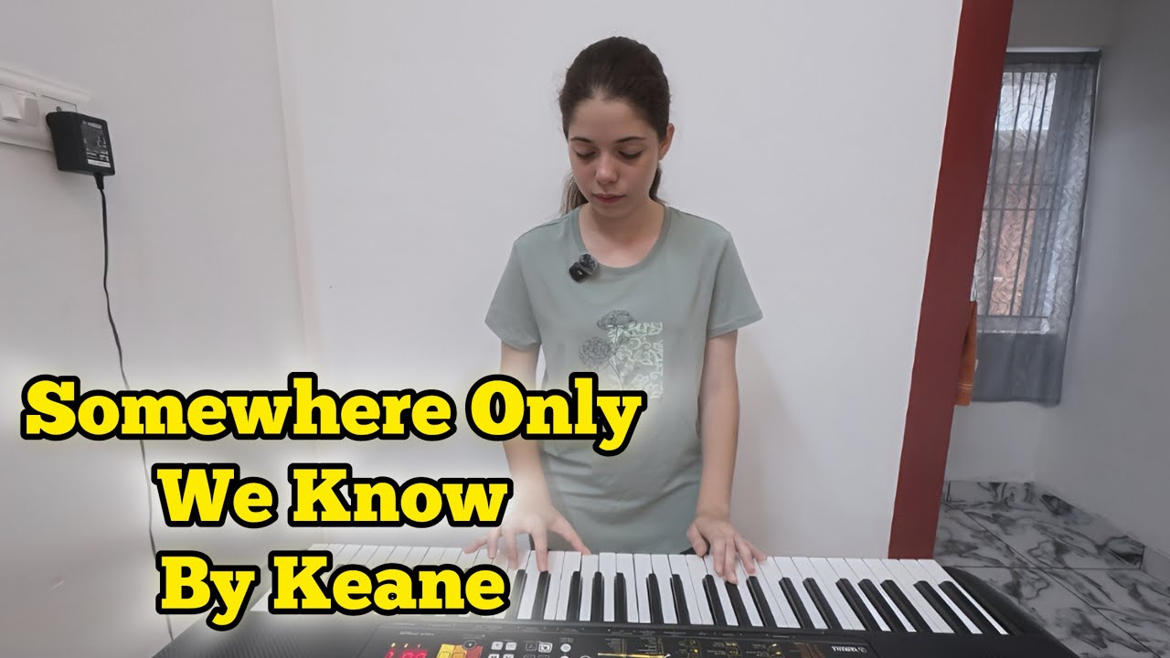Somewhere Only We Know by Keane | Piano Cover