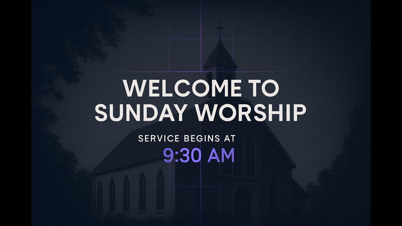 Sunday Morning Worship Service (19th October 2025)