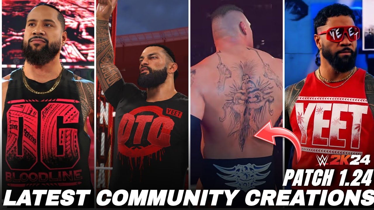 Crazy Latest WWE 2K24 CommunityCreations That Are Worth Downloading(Patch 1.24)