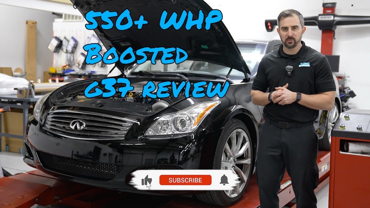 550+ WHP SUPERCHARGED G37 REVIEW