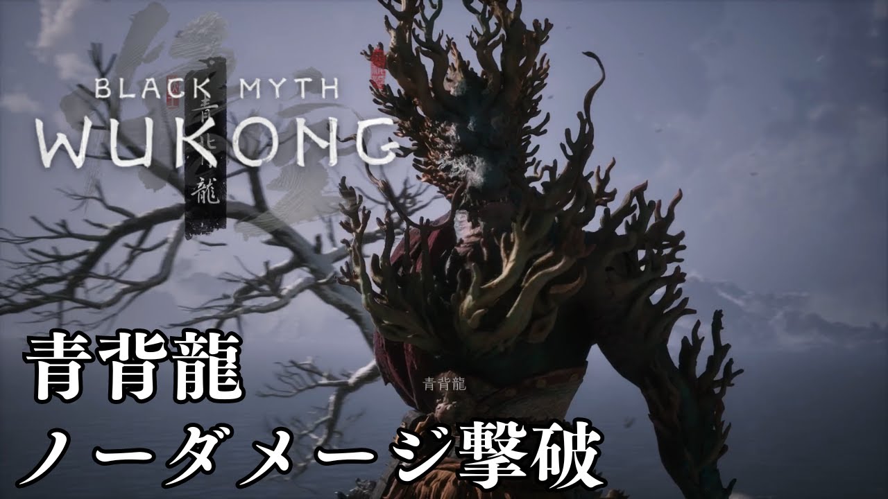 【BLACK MYTH:WUKONG（黒神話：悟空）】『青背龍』ノーダメージ（NoDamage）撃破