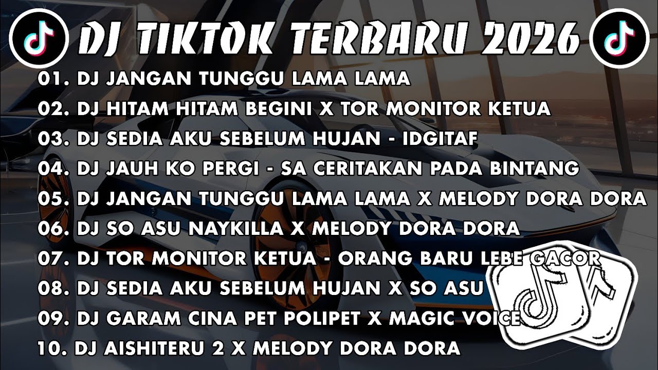 DJ TIKTOK TERBARU 2026 🎧 DJ JANGAN TUNGGU LAMA LAMA 🎵 DJ HITAM HITAM BEGINI X TOR MONITOR KETUA 