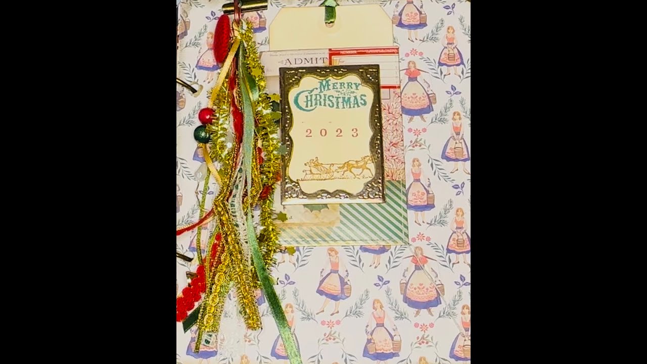 ✝️🎄CHRISTMAS ADVENT JOURNAL🎄✝️ #junkjournalsofthepast #adventjournal #adventcraft #junkjournaling