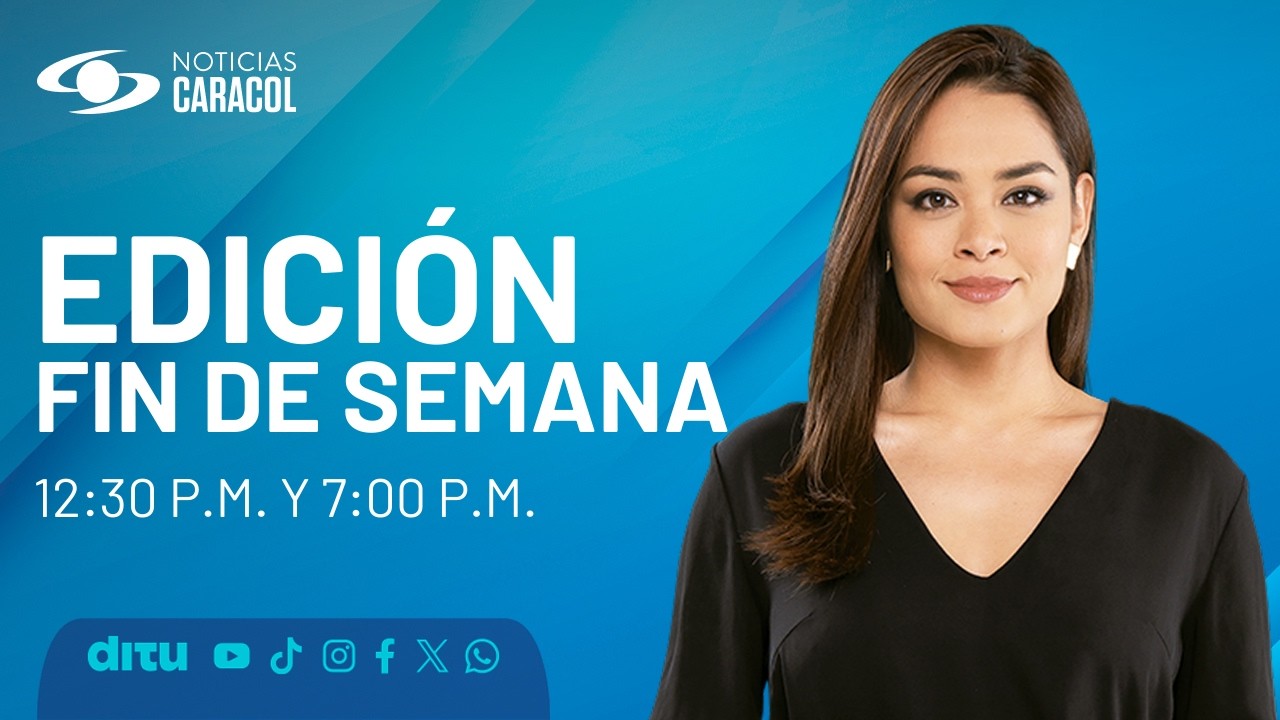 Noticias Caracol | Emisión mediodía fin de semana (1 de marzo de 2026)