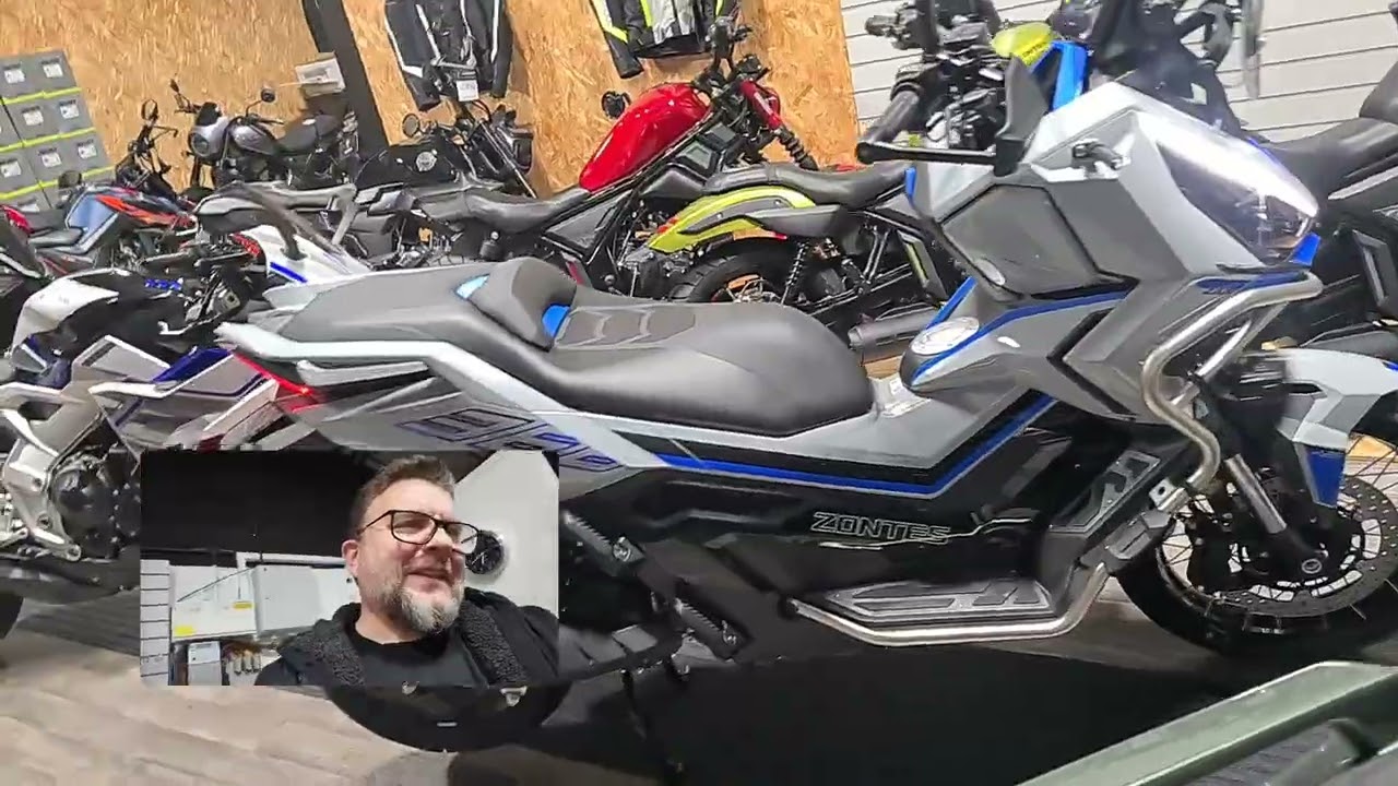 The Zontes 368G Adventure Scooter is now in store at Lincoln Bikes. 