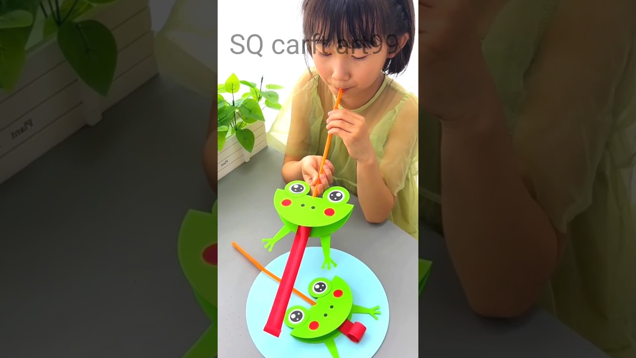 🥰Make a little frog 